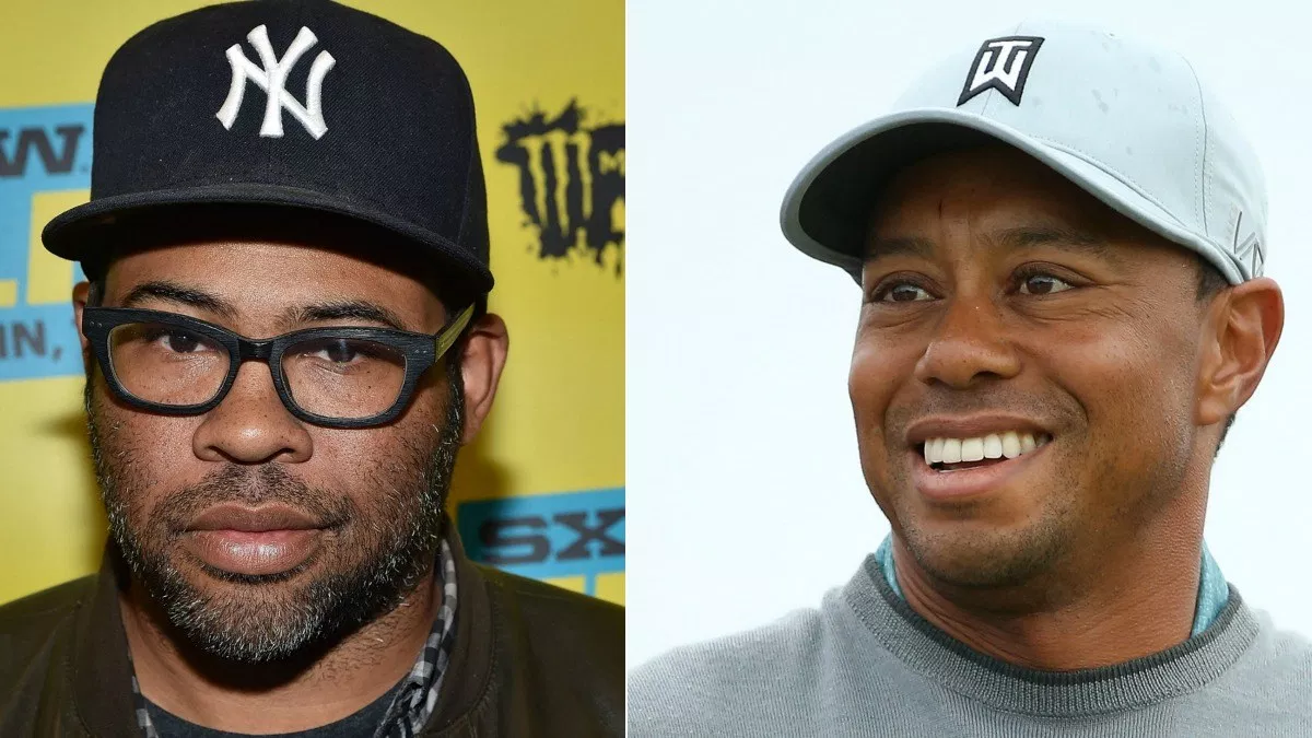 Jordan Peele Says Cheeto Trump's Golf Buddy Tiger Woods In 